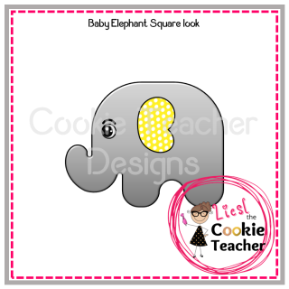 Baby Elephant Square
