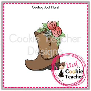 Cowboy Boot Floral