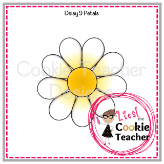 Daisy 9 Petal