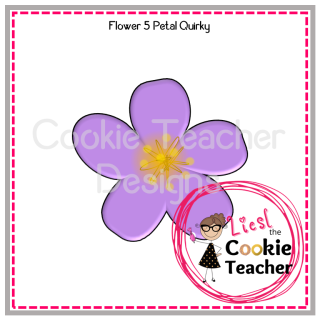 Flower - 5 Petal Quirky