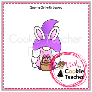 Gnome Girl With Basket