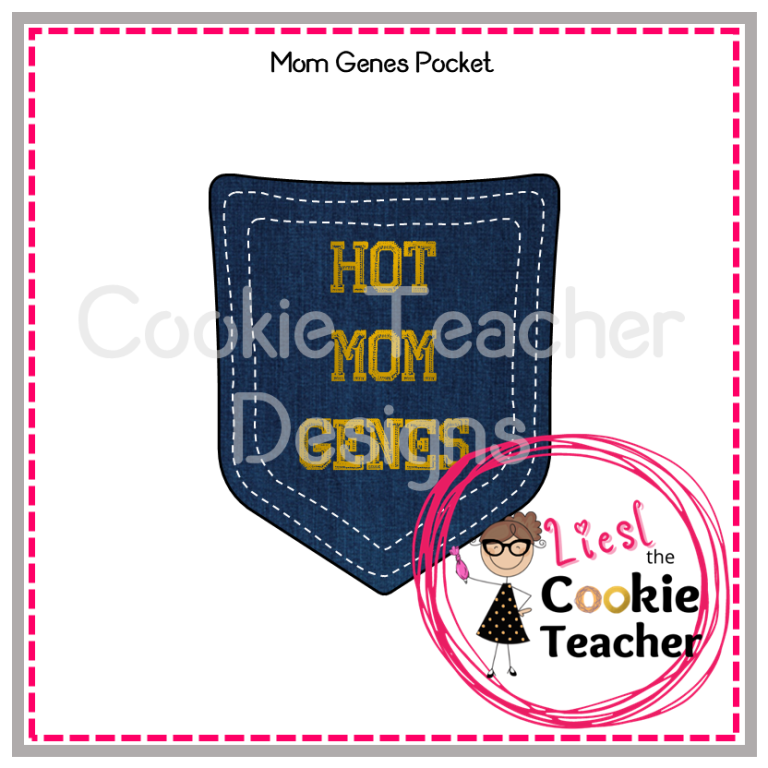Jean Pocket The Cookie Teacher