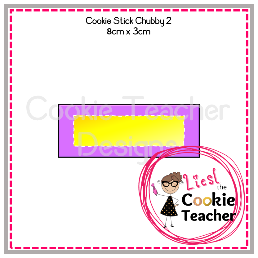 Cookie Stick Chubby 8cm x 3cm