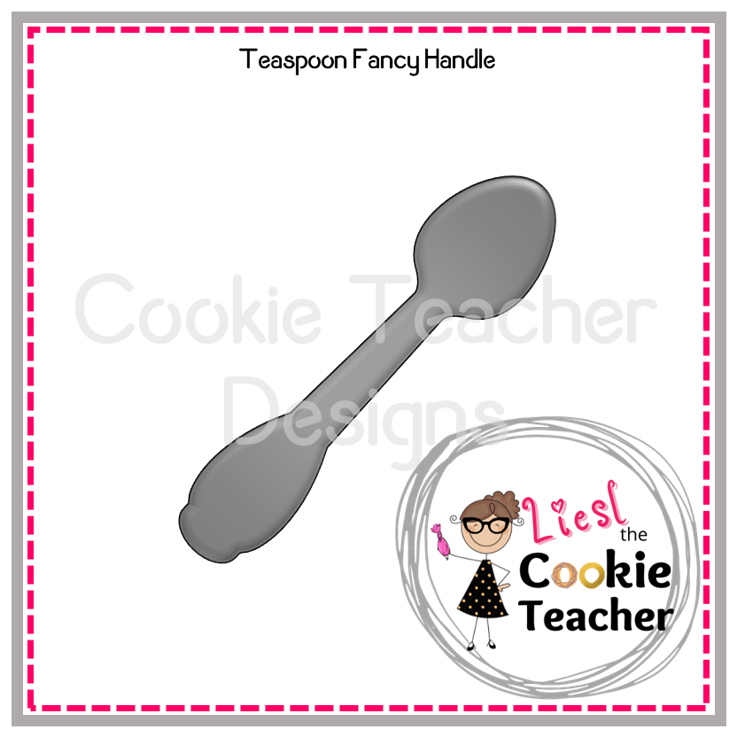 Teaspoon Fancy Handle The Cookie Teacher