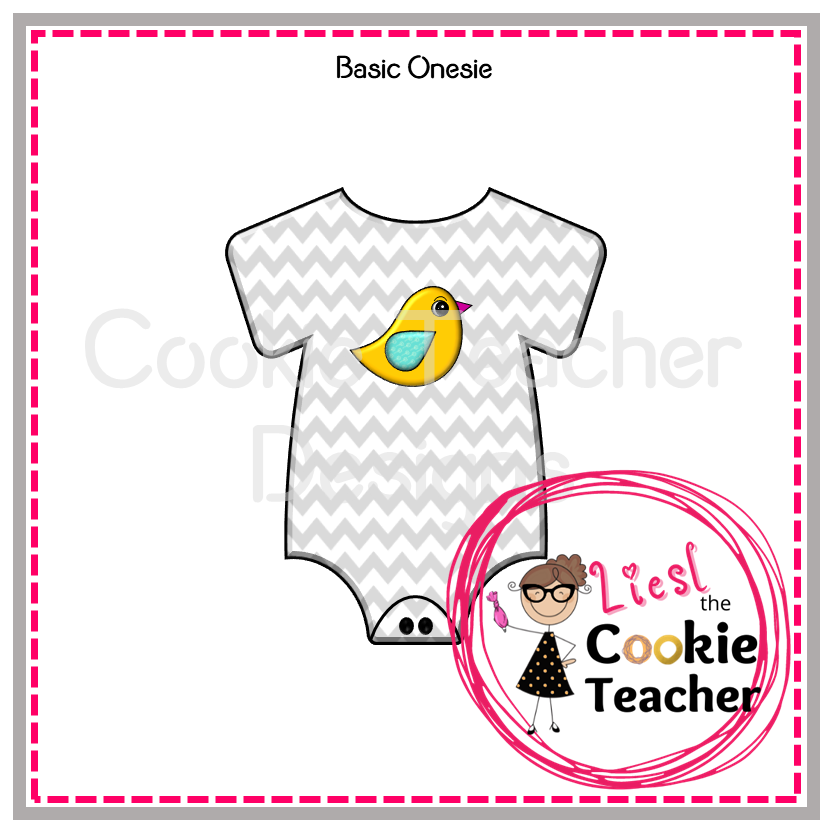 Basic Onesie The Cookie Teacher