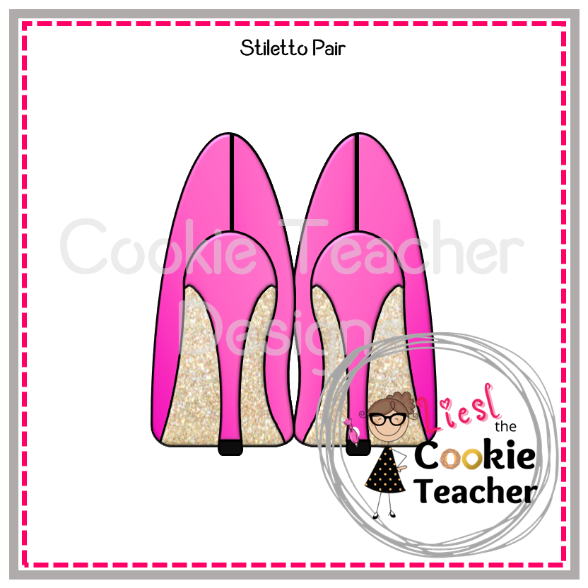 Stiletto Pair Back The Cookie Teacher