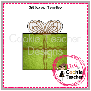 Gift Box with Twine Bow