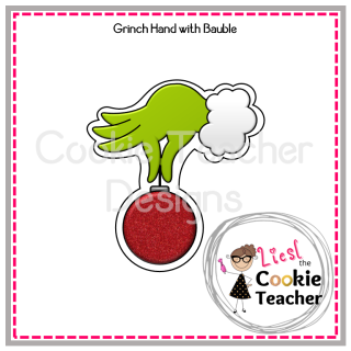 Grinch Hand With Bauble