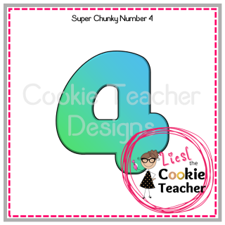 Super Chunky Number 4