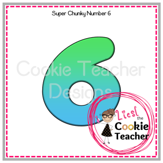 Super Chunky Number 6