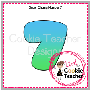 Super Chunky Number 7