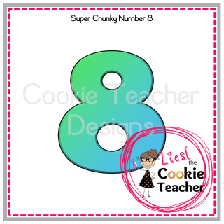 Super Chunky Number 8