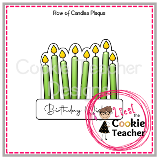 Row of Candles Plaque_1