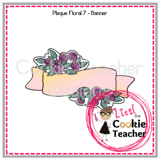 Plaque Floral 7 - Banner