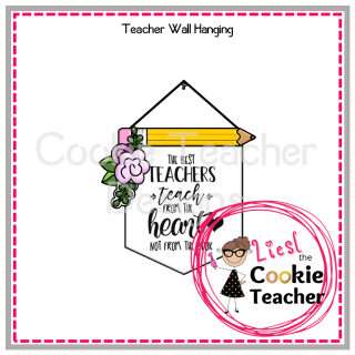 Teacher Wall Hanging