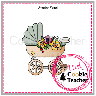 Stroller Vintage Floral
